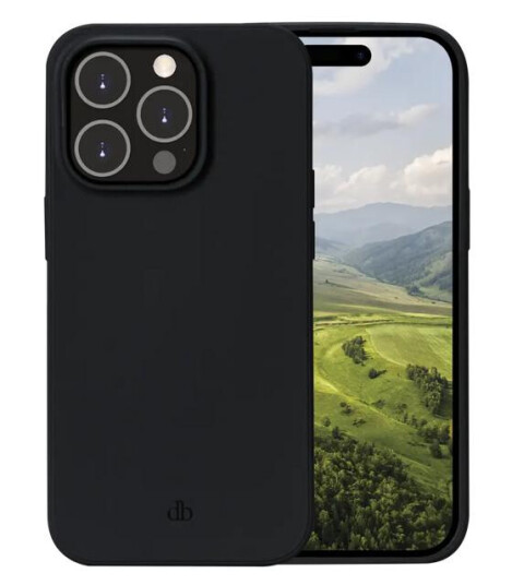 DBRAMANTE1928 DBRAMANTE B2B NUUK COVER IPHONE 14 PRO MAX BLACK ACCS