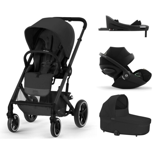 Cybex Balios S Lux 4in1 Moon Black + Cloud G inkl. Base G
