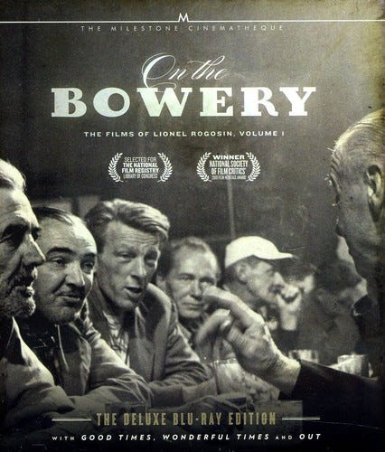 On The Bowery The Films Of Lionel Rogosin Vol. 1