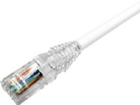 NETCONNECT Patchkabel kat 6 U/UTP, længde 10,0 m, farve: hvid med LSZH kappe