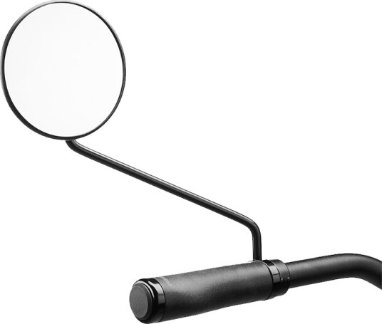 Ergotec M-55L speil lang modell stål/plast venstre/høyre sort Ergotec M-55L speil lang modell stål/plast venstre/høyre sort