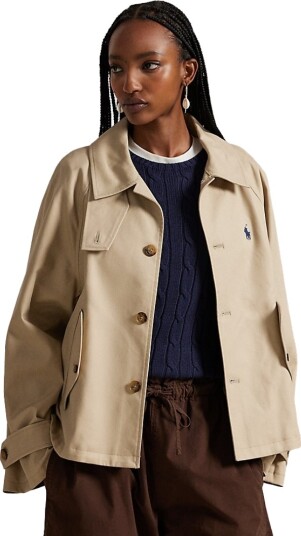 Polo Ralph Lauren Cotton Twill Jacket Beige M