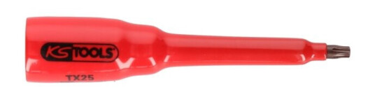 Ks Tools 117.2468, Stikkontakt, 3/8", 1 Hoder, Kromvanadiumstål, Din 3120, Iso 1174, Iec 60900, 82 G