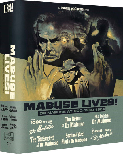 Mabuse Lives! Dr Mabuse At CCC 19601964 Bluray