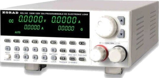 Programmerbar Elektronisk DC-Last, 150 w, 120 v Og 30 a