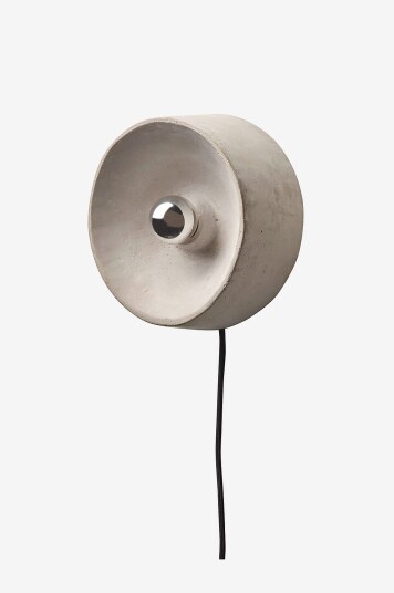 Serax   Vegglampe S Concrete Chadophe By Patrick Paris   Grå