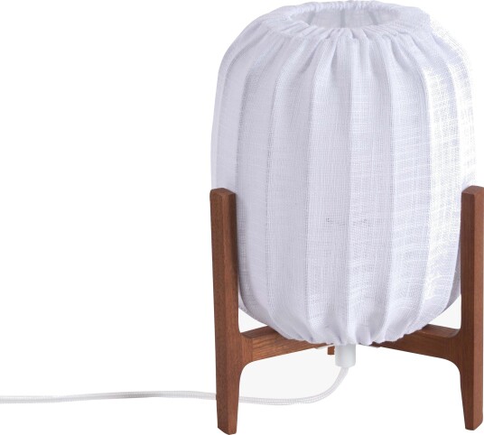 Watt & Veke Prisma Mini Dark Ash / White White H25CM