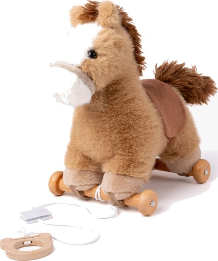 Teddykompaniet Dragdjur Häst Brown 30 cm Teddykompaniet Dragdjur Häst Brown 30 cm