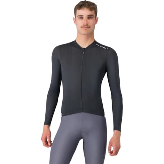 Castelli Espresso 2 LS Jersey Herre Black XXL