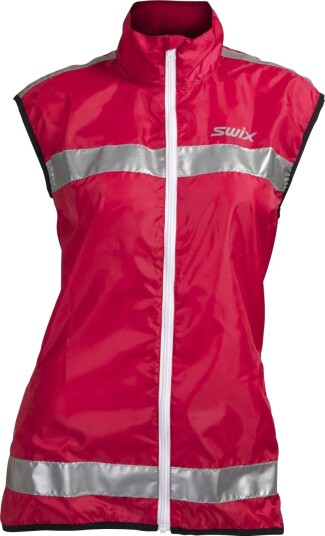 Swix  Flash Reflective vest Unisex   96100 Bright Fuchsia S