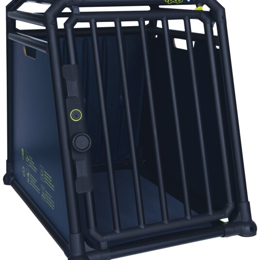 4Pets Pro Noir 2 Medium Hundebur med Høy Kvalitet 66x54,5x83,5 cm 4Pets Pro Noir 2 Medium Hundebur med Høy Kvalitet 66x54,5x83,5 cm