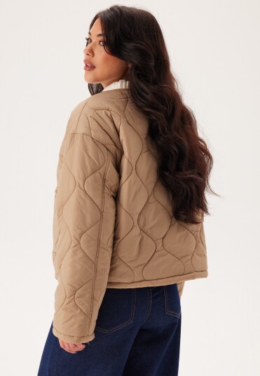 VILA Visibiria L/S POCKET JACKET PO Savannah Tan 38