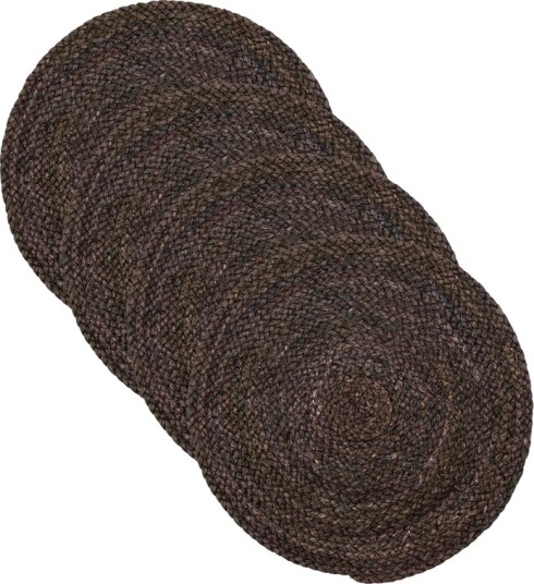 House Doctor Spisebrikke Circle 4stk sjokolade