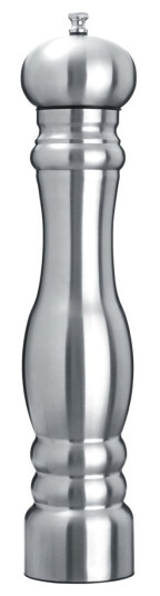 Vega Saltkvern Preto 6.8x33 cm Sølvfarge Vega Saltkvern Preto 6.8x33 cm Sølvfarge