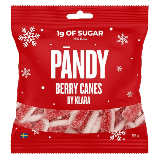 Pandy Candy Berry Canes Holiday 50g x 14pcs