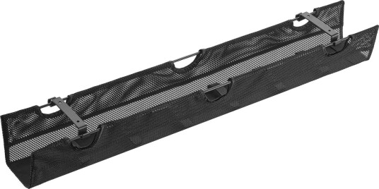 VIVOLINK Kabelstyringsskuff Mesh Monterbar Under Skrivebord Svart 914 mm