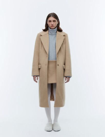 2NDDAY 2Nd Miguel Brushed Wool Beige 40 2NDDAY 2Nd Miguel Brushed Wool Beige 40