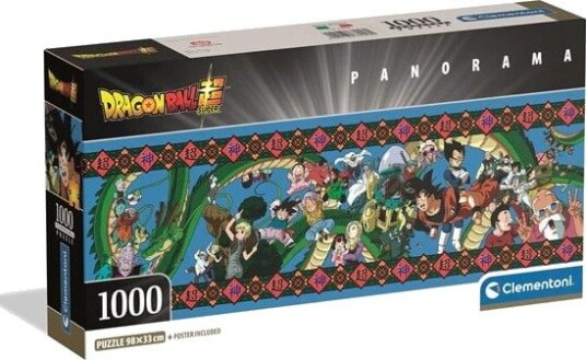 Clementoni Puzzle Panorama Dragon Ball 1000 pieces 2D Puslespill
