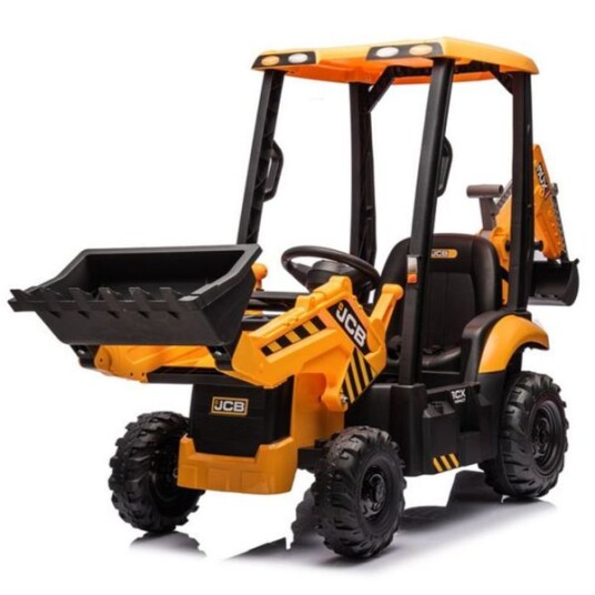 Lgg JCB Gravemaskin og Traktor 12V Lekebil for små byggere Lgg JCB Gravemaskin og Traktor 12V Lekebil for små byggere