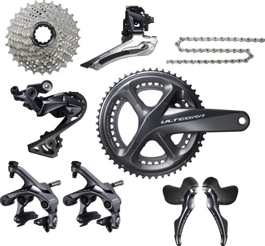 Shimano Ultegra R8000 Gruppe Svart 11-32 175 mm 50/34