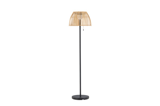 Venture Design Mabis gulvlampe Svart/natur 40 cm Brun Venture Design Mabis gulvlampe Svart/natur 40 cm Brun