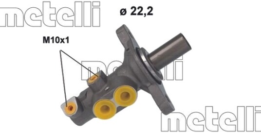 METELLI 05-1229 Hovedbremsesylinder METELLI 05-1229 Hovedbremsesylinder