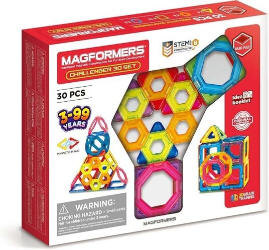 Magformers Challenger Byggesett 30 Deler Magformers Challenger Byggesett 30 Deler