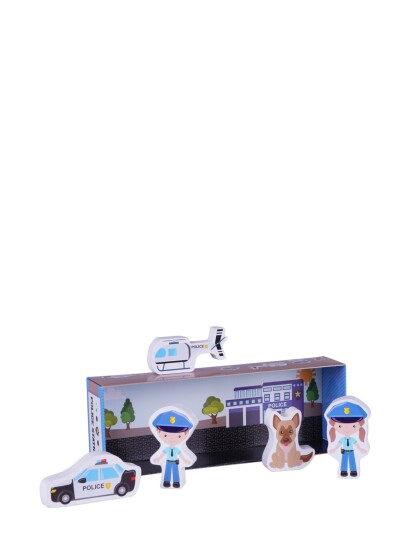 Barbo Toys My Little Toy Box - Police - Int - Multi/patterned - ONE SIZE Barbo Toys My Little Toy Box - Police - Int - Multi/patterned - ONE SIZE