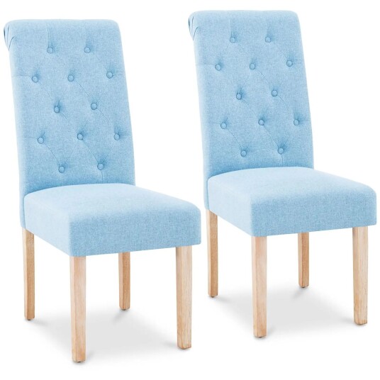 Fromm & Starck Stol sett på 2 stk. opp til 180 kg sete 46 x 42 cm grå 10260168