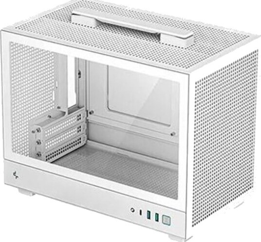 DeepCool CH160 Minitower Kabinett Mini-ITX med Vinduspanels Hvit DeepCool CH160 Minitower Kabinett Mini-ITX med Vinduspanels Hvit