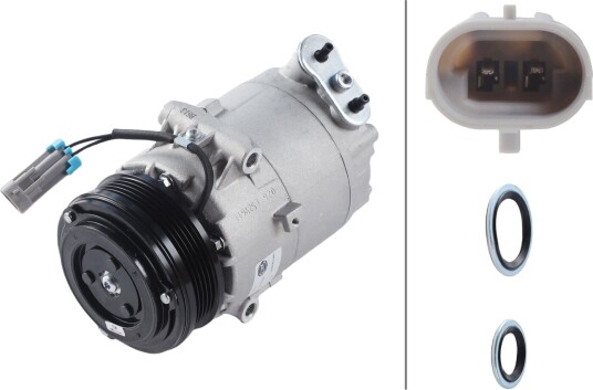 AC-kompressor HELLA 8FK 366 200-721