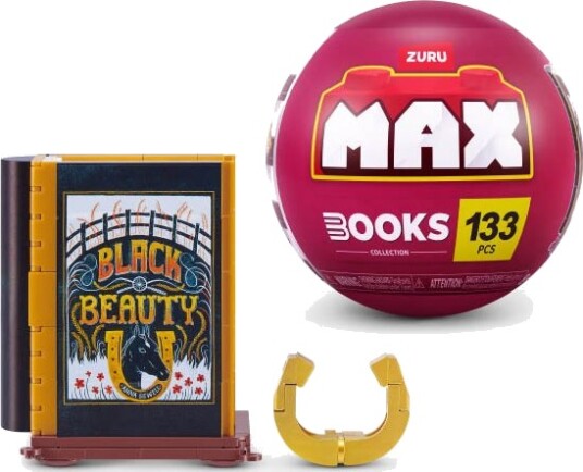 Max Build More Books Collection Black Beauty Byggesett 133 Deler