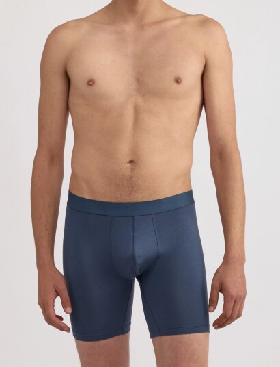 Organic Basics Premium Boxer Briefs 3 Pack Navy XL