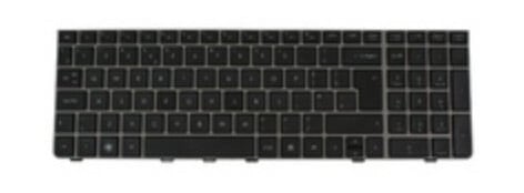 Hp - Tastatur - Med Clickpad - Tsjekkisk - For Probook 4525S Hp - Tastatur - Med Clickpad - Tsjekkisk - For Probook 4525S