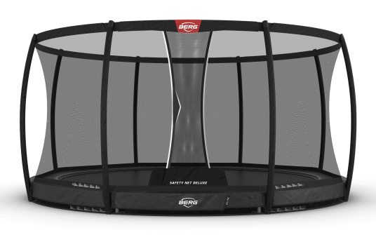 BERG Elite InGround 430 Grey + Safety Net Deluxe BERG Elite InGround 430 Grey + Safety Net Deluxe