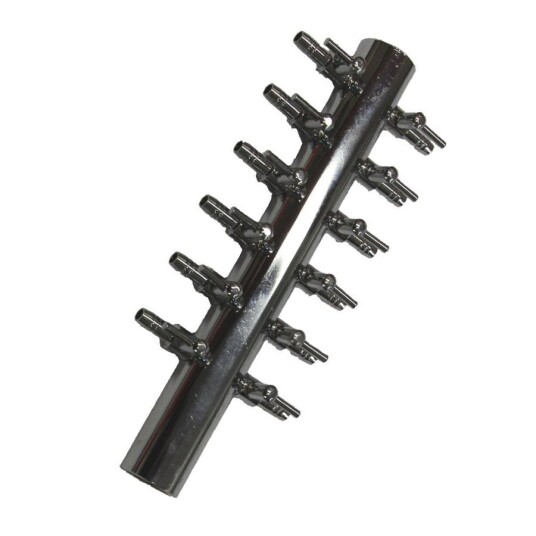 Manifold 10 port metall 4MM