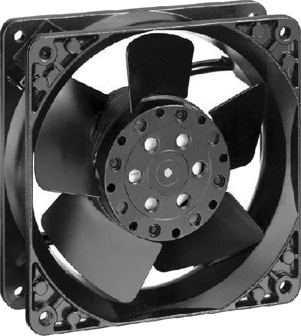 Ebm-Papst 4606N Vifte 12cm 3100 Rpm 180 M³/T Sort