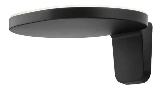 Flos Oplight W1 Vegglampe Sateng Sort