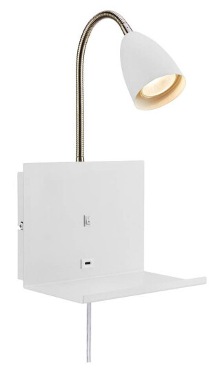 Markslöjd - Cuarto vegglampe 27 cm hvit Markslöjd - Cuarto vegglampe 27 cm hvit