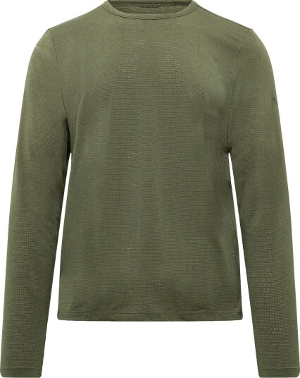 Saucony Stopwatch Long Sleeve FATIGUE HEATHER M