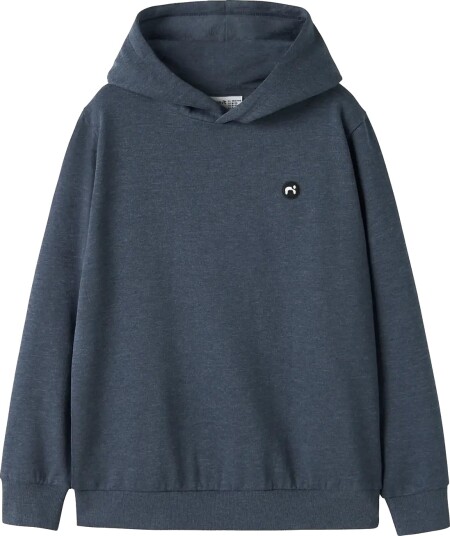 Name It Nkmvimo Ls Sweat W Hood Bru Noos   Navy   134 140