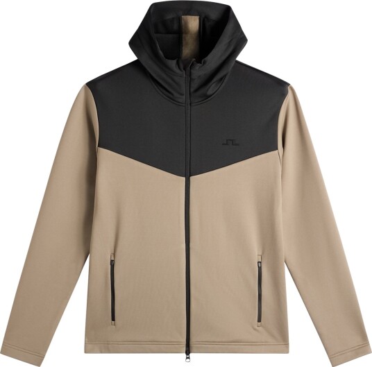 J.Lindeberg Men´s Maclean Zip Hood Brindle S
