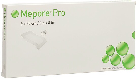 Mepore Mepore Pro dusjtett selvheftende kompress Steril 9x20 cm,10 stk. Mepore Mepore Pro dusjtett selvheftende kompress Steril 9x20 cm,10 stk.