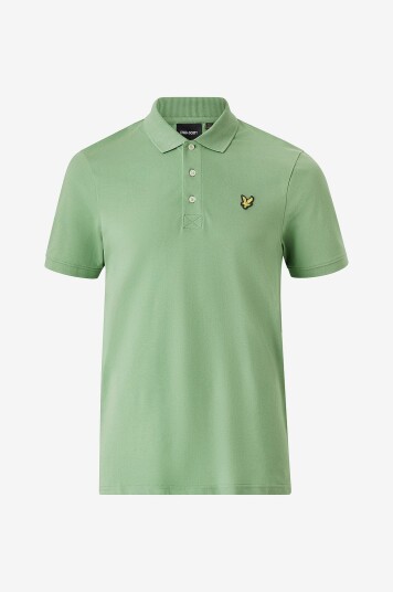 Lyle & Scott Pikétrøye Plain Polo Shirt Grønn