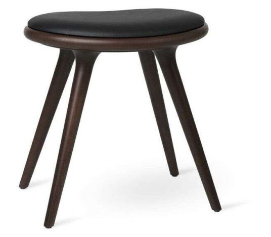 Mater - Low Stool H47 Dark Stained Beech