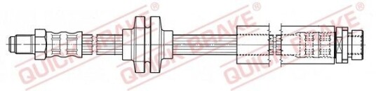 Bremseslange QUICK BRAKE 35.902