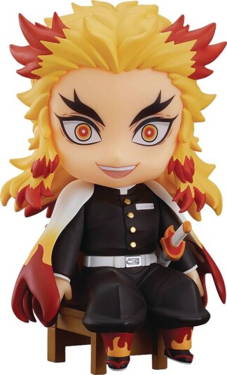 Demon Slayer Kyojuro Rengoku Nendoroid Swacchao Action Figure