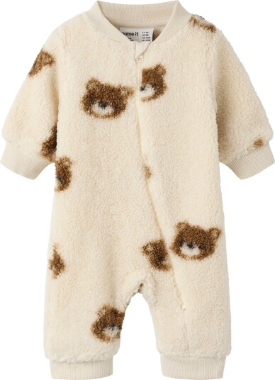 Name It Nbmorlaj Nreg Teddy Suit BIRCH 62