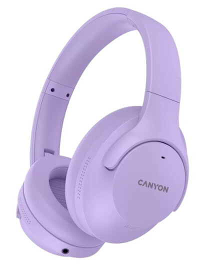 Canyon Bths-10, Onriff 10 Bluetooth Wireless Headphones, Anc Active Noise Cancelling, Usb-C Charging, Purple Canyon Bths-10, Onriff 10 Bluetooth Wireless Headphones, Anc Active Noise Cancelling, Usb-C Charging, Purple