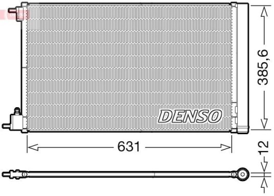 Kondensator DENSO DCN20039 Kondensator DENSO DCN20039